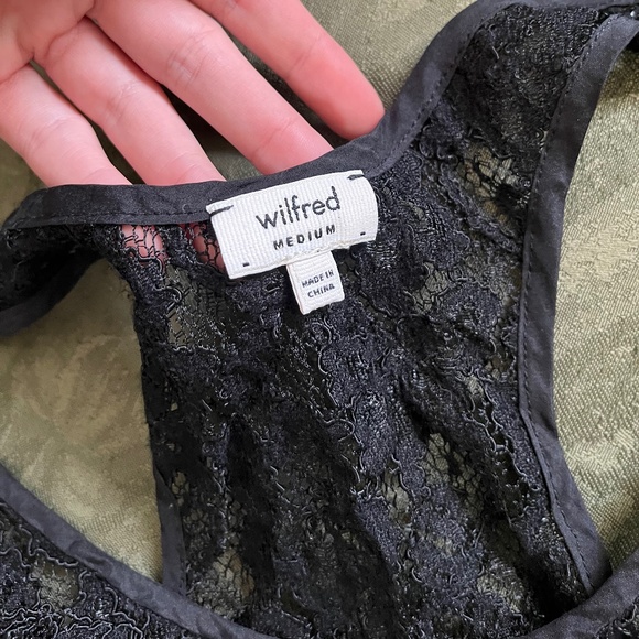 Wilfred black lace blouse - Picture 3 of 6